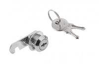 zamek skrzynkowy 103 cylinder 16mm  (chrom) - v-zz1610301s