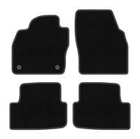 Dywaniki samochodowe welurowe BASIC czarne Seat Ibiza V 2017- hatchback