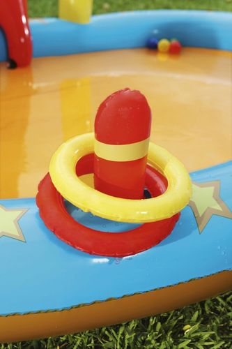 DMUCHANY PLAC ZABAW ZJEŻDŻALNIA KRĘGLE BESTWAY 53068 na Arena.pl