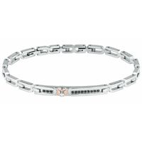 Bransoletka Męska Maserati JM423AVD25 Stal nierdzewna 21,5 cm