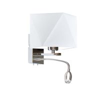 Kinkiet do sypialni regulowanym peszlem LED MESSA