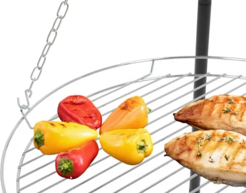 GRILL WISZĄCY OGRODOWY PALENISKO TRÓJNÓG OGNISKO na Arena.pl