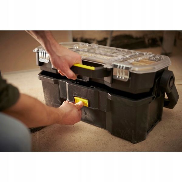 STANLEY WALIZKA SKRZYNIA NARZĘDZIOWA 19" Z ORGANIZEREM FATMAX STST1-70317 zdjęcie 4