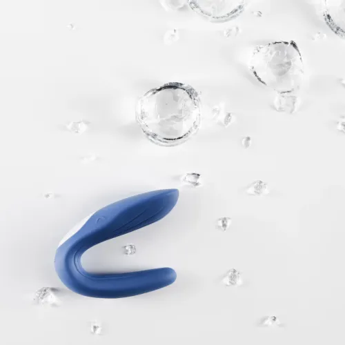 satisfyer partner vibrator dla par, 10 trybow, silikon, ładowanie usb na Arena.pl
