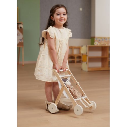 VIGA PolarB Drewniany Wózek dla Lalek na Arena.pl