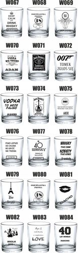 Szklanka do whisky VALENTINES prezent WALENTYNKI na Arena.pl