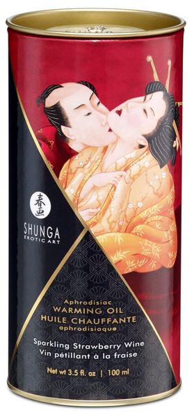 Warming Oil Sparkling Strawberry Wine zdjęcie 2
