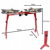 KUCHENKA ASIA 2 PALINIKI DUŻA NA BUTLE PALNIK DO BUTLI TURYSTYCZNEJ