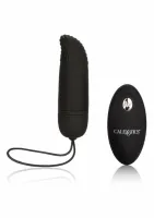 calexotics silicone remote ridged g - kompaktowy masażer z pilotem,