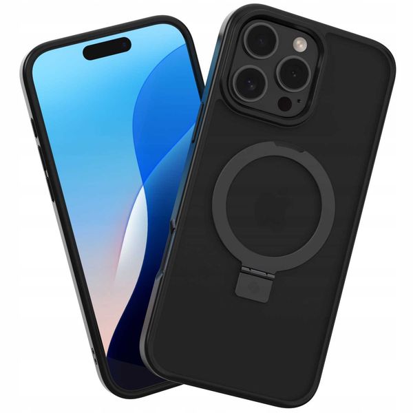 Spacecase Ring Pro Mag Iphone 16 Pro Max Black zdjęcie 10