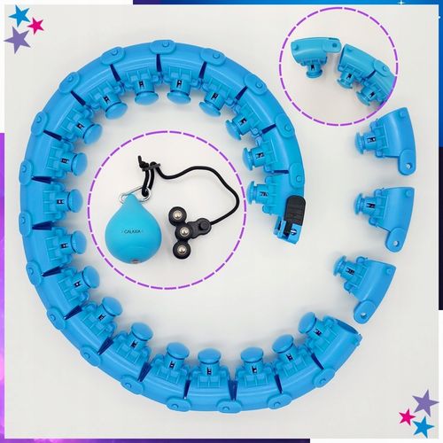 HULA HOP z Obciążeniem Odchudzające Obciążnikiem z Wypustkami SMART HULAHOP na Arena.pl