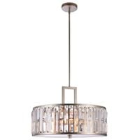 Glamour LAMPA wisząca KYIV P05134CP Cosmolight kryształowy ZWIS nad stół szampański