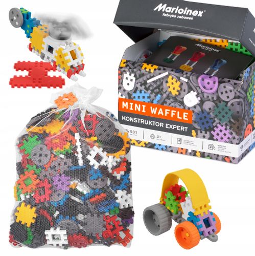 MINI WAFFLE KONSTRUKTOR EXPERT 501EL 3+ MARIOINEX na Arena.pl
