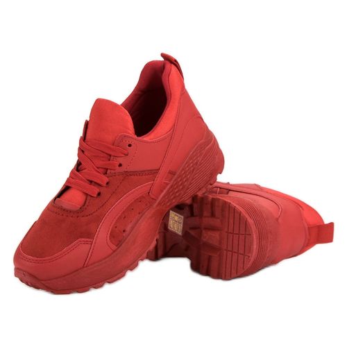 Czerwone Sneakersy Na Platformie r.36 na Arena.pl