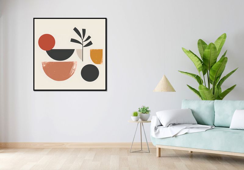 Plakat 100x100cm Ogród Woli zdjęcie 4