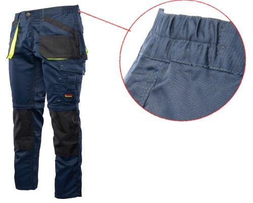 SPODNIE robocze do pasa ODPINANE NOGAWKI 54 Męskie na Arena.pl