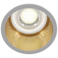 Oczko sufitowe Reif DL049-01WG podtynkowe białe złote