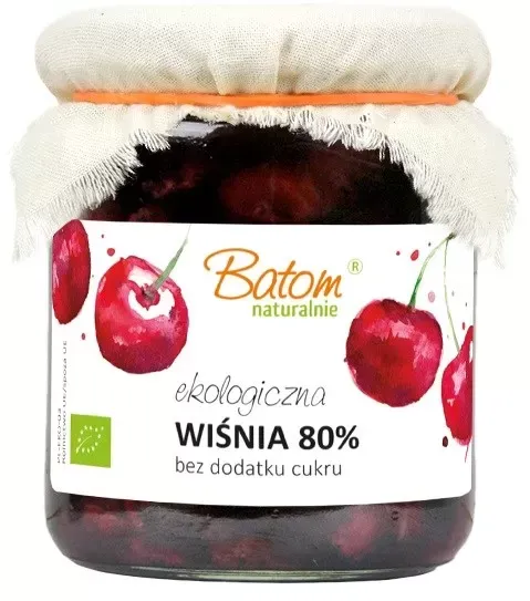 WiŚnia 80 % BIO 260 g - Batom zdjęcie 1