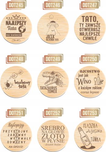 OTWIERACZ do piwa DREWNIANY personalizacja z grawerem nie przeszkadzac na Arena.pl