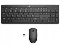 Zestaw Myszka i Klawiatura bezprzewodowa HP 230 żywotność baterii do 12 msc