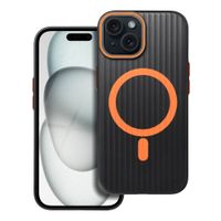 Futerał SIMPLY kompatybilny z MagSafe do IPHONE 15 tytan czarny