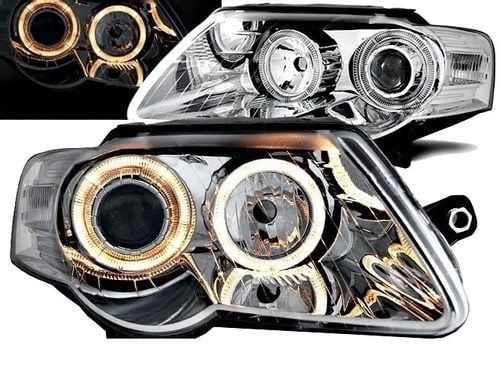 Lampy Reflektory VW PASSAT B6 05-10 DEPO Chrom na Arena.pl