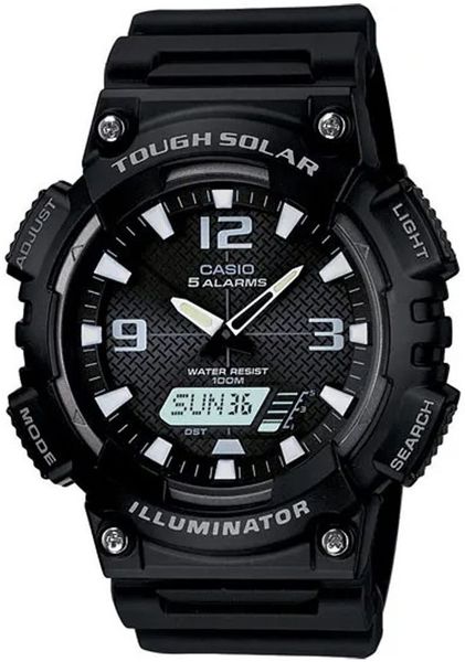 Zegarek Męski CASIO SOLAR AQ-S810W-1AVEF CASIO zdjęcie 1