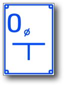 TODW-5 ZNAK O TABLICZKA ORIENTACYJNA ODPOWIETRZNIK