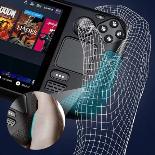 ETUI PANCERNE DO STEAM DECK SILIKONOWE + SZKŁO na Arena.pl