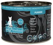 Monoproteinowa karma dla kota Catz Finefood Purrrr N.113 - 70% OWCA 200g