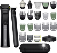 Trymer golarka męska 25 w 1 + Oneblade twarz włosy ciało Philips MG9690/30