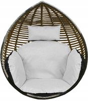 PODUSZKA na KOKON OGRODOWY WISZĄCY FOTEL BOCIANIE GNIAZDO HUŚTAWKĘ MIĘKKA