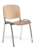 KRZESŁO ISO- CHROM - WOOD-SKLEJKA - NOWY  MODEL 2026 !!! PROMOCJA !