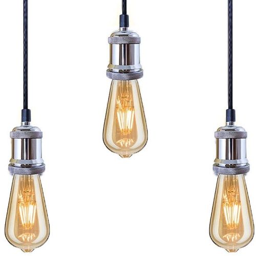 Industrial Chrom Chic Żyrandol na Arena.pl