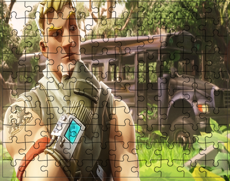 Puzzle Fortnite zdjęcie 1