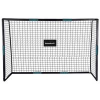 Duża metalowa bramka piłkarska z siatką do gry w piłkę nożną 300x200