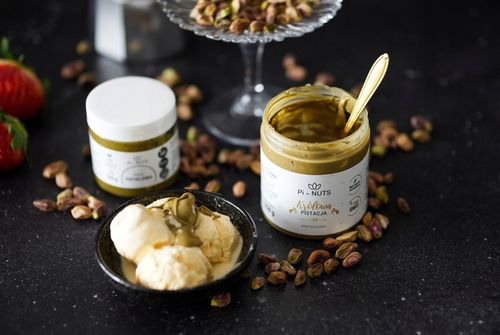 KREM PISTACJOWY BEZ DODATKU CUKRU "KRÓLOWA PISTACJA" PI-NUTS 250g na Arena.pl