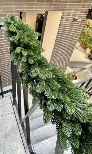 Wianek Świąteczny 100% PE ŚWIERK 3D REAL TREE 60cm Naturalny wygląd KOMINEK na Arena.pl