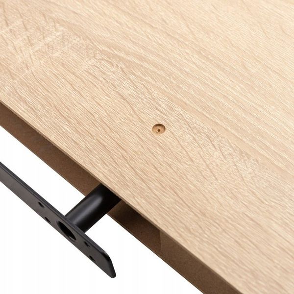 Półka ścienna samowisząca - FS 118x23 Dąb sonoma zdjęcie 9
