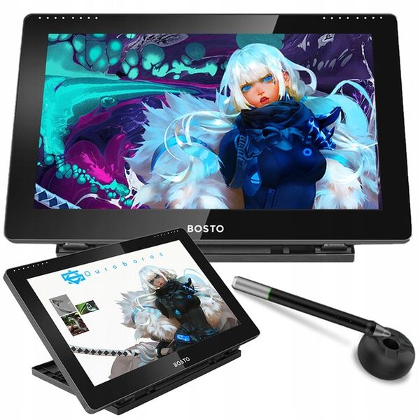 Tablet graficzny BOSTO 16HD 15.6'' LCD z piórem zdjęcie 14