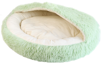 Legowisko dla psa kota zielone S budka CAVE 40x40cm