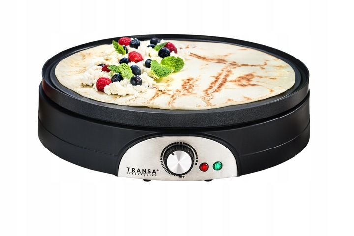 DUŻA Naleśnikarka DWUSTRONNA PANCAKE 2w1 DualPancake XXXL TRANSA 1500W zdjęcie 3