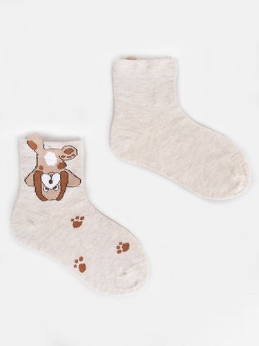 Skarpety dziecięce bawełniane w pieski 3PAK 20-22 YOCLUB na Arena.pl