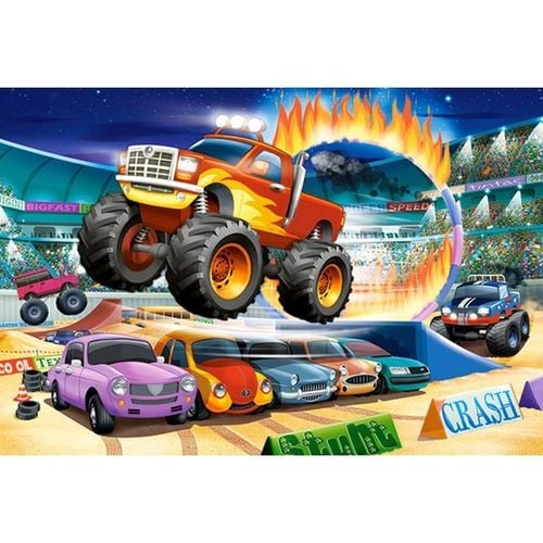 Puzzle 40el.maxi monster truck na Arena.pl