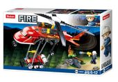 KLOCKI SLUBAN FIRE Helikopter z pojazdem gaśniczym 325 kompatybilne z LEGO