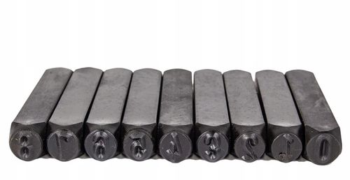 ZNACZNIKI NUMERATORY 36 NUMERATOR LITERY CYFRY 8mm na Arena.pl