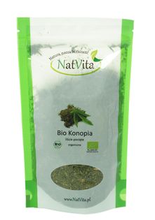 Herbata konopna liście pocięte BIO 40g NatVita