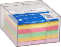 kostka kubik plast 85x85x50mm stk office kol 7260