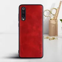 Etui AIORIA Vintage LEATHER do Xiaomi Mi 9 Lite (CC9) czerwony