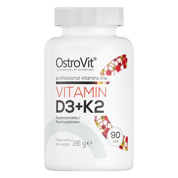 OSTROVIT Witamina D3 + K2 (90 tabl.) zdjęcie 1